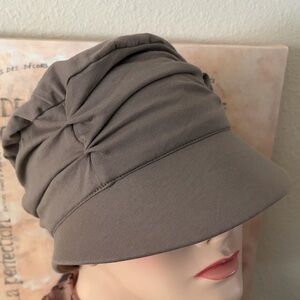 NEW Cardani Comfort 100%  Protective Ruched Adjustable Sun Hat Size S/M